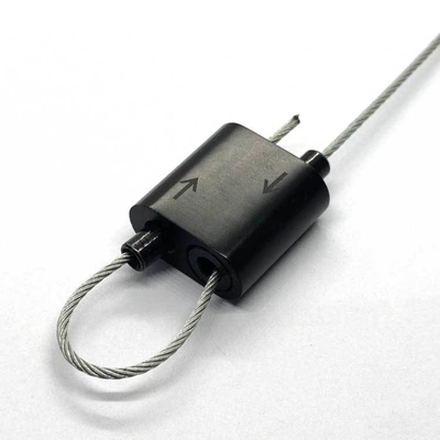 Естественный анодированный двойной конец кабельного петли для эффективного управления кабелями