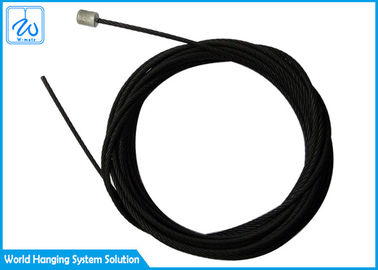 веревочка нержавеющего провода 7кс7 кабеля безопасности весны расширения 1.5мм Диекаст цилиндрическим концом