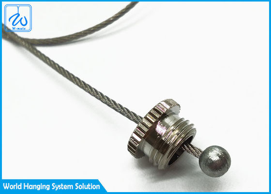 Веревочка стального провода подвесной полка для кабелей Gripper присоединения акустического набора подвеса потолка акустическая для слинга