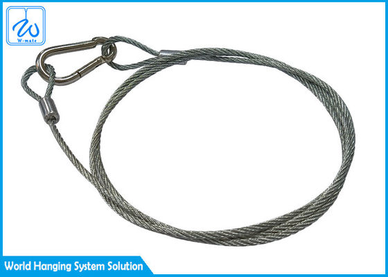 кабель безопасности талрепа веревочки стального провода 7*7 2mm для электрических лампочек приведенных равенства