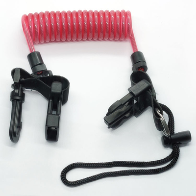 Красный талреп шарнирного соединения инструмента весны талрепа инструмента спирального кабеля привязывает талреп инструмента ареста падения Retractable