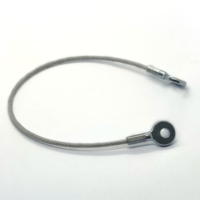 Нержавеющий инструмент слинга провода стальной веревочки 316 с проштемпелеванными отверстиями