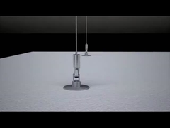 Подвеска с подключением жесткого вешалка и подключения абсорбтора якоря