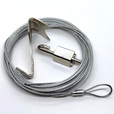 Веревочка провода нейлона Gripper кабеля крюка искусства галереи с закреплять петлей для вися изображения