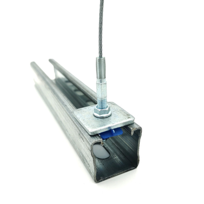 Веревочка стального провода для слинга и Urbantrapeze привязывают закрепляя петлей Gripper для систем подвеса фиксирования Supportage автоматических