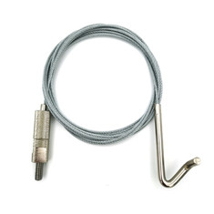 Вешалка и система поддержки электрических крепежных деталей веревочки провода