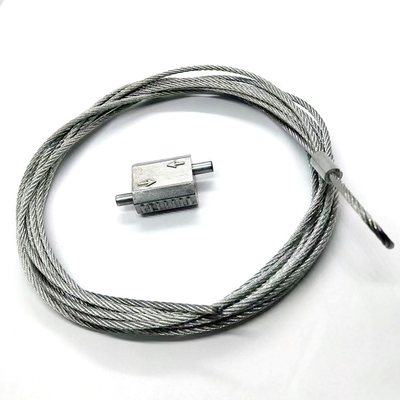 7x7 или 7x19 системы сцепления кабеля с завязкой