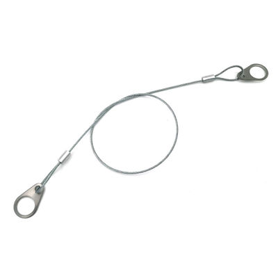 Трос безопасности из нержавеющей стали для динамиков, для крепления к потолку или стене, обеспечивает безопасность подвесных светильников, камер, динамиков DIY в холле, автомобиле, баре, на выставке