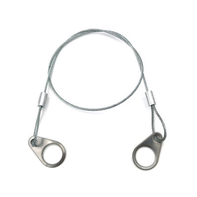Трос безопасности из нержавеющей стали для динамиков, для крепления к потолку или стене, обеспечивает безопасность подвесных светильников, камер, динамиков DIY в холле, автомобиле, баре, на выставке