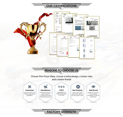 Зажимной крюк из нержавеющей стали SK066 для крепления вывесок