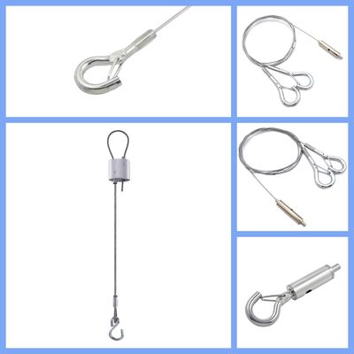 Комплекты петель из нержавеющей стали с крюком для подвесных проволочных систем