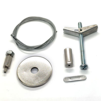 Комплект подвеса светодиодного освещения из нержавеющей стали для панельных светильников