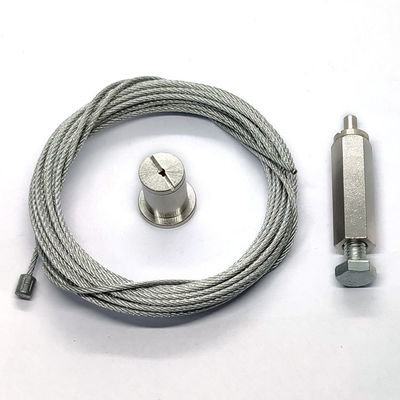 Комплект подвеса светодиодного освещения из нержавеющей стали для панельных светильников