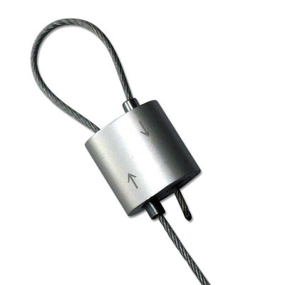 Stainless Steel Double Tie Cable Looping Gripper with 300N Break Load for Hanging Systems and Lighting