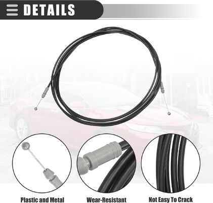 bulk Rear Trunk Release Cable Luggage Control Brake Wire Cable With Pvc Coating