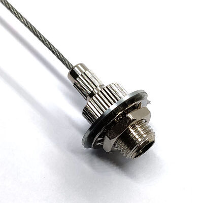 Качественные зажимы для кабеля Faston 18 мм, зажимы для троса под углом 90 градусов для наружного использования