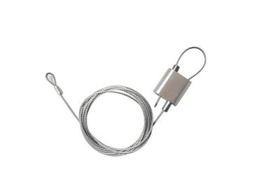 Гриппер серебряного кабеля закрепляя петлей, никель покрыл/естественные анодированные Грипперс кабеля замка сжатия