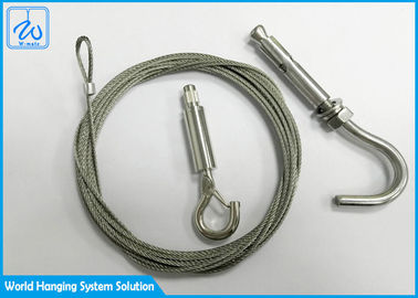 Набор подвеса провода конца веревочки провода воздушных судн закрепляя петлей вися с Гриппер кабеля крюка