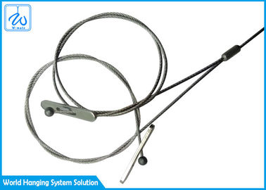 слинг веревочки стального провода ноги 7кс19 2 с флагом для системы подвесного кабеля
