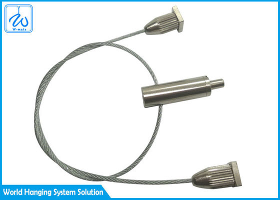 Светлая веревочка провода набора подвеса нержавеющая и отрегулировать Gripper кабеля