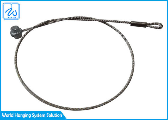 слинг кабеля веревочки нержавеющего провода 7x7 стальной для систем изображения вися