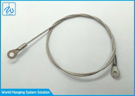 Нейлон покрыл веревочку провода 2.5mm нержавеющей стали для систем подвеса