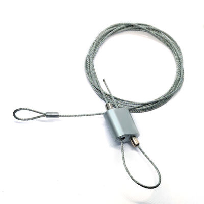 Набор подвеса СИД Gripper кабеля воздушных судн веревочки провода нержавеющей стали регулируемый
