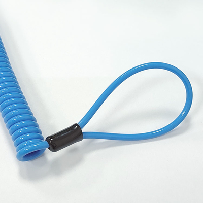 Талреп инструмента кабельной проводки спирали упругого троса спиральный с пластиковыми рукавами