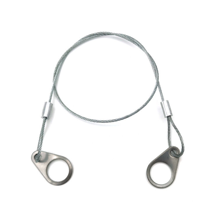 Трос безопасности из нержавеющей стали для динамиков, для крепления к потолку или стене, обеспечивает безопасность подвесных светильников, камер, динамиков DIY в холле, автомобиле, баре, на выставке
