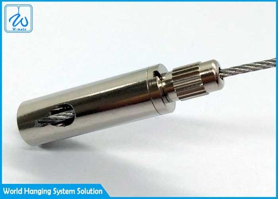Естественные анодированные воздушные судн привязывают латунный Gripper с включенными подгаечниками M6